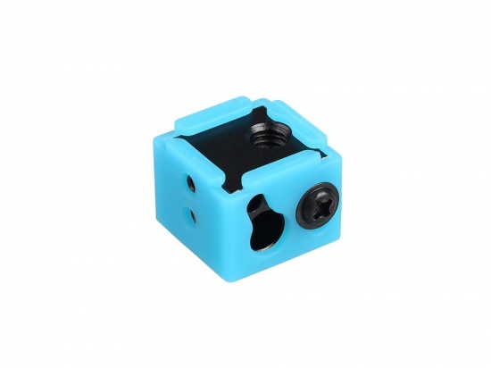 Heat block sok/sleeve XCR BP6 siliconen blauw